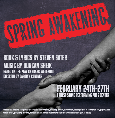 Spring Awakening - February 24-27th - Ernest Stone Performing Arts Center